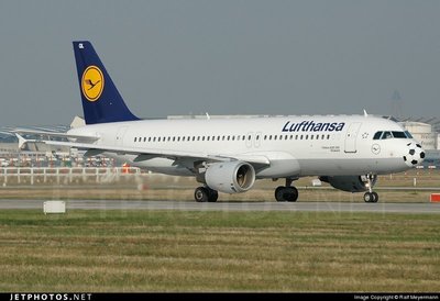 **飛行夢想家**Inflight 1/200 漢莎航空 Lufthansa Airbus A320-200 D-AIQ
