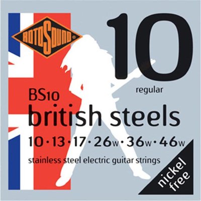 【老羊樂器店】開發票 ROTOSOUND BS10(10-46) 電吉他弦 不鏽鋼弦 英國製 公司貨