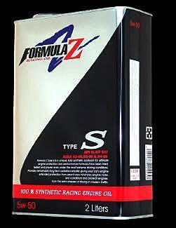 【Formula Z 機油】 Formula Z Type S 5W-50 競技級全合成頂級機油【2公升裝】----下標