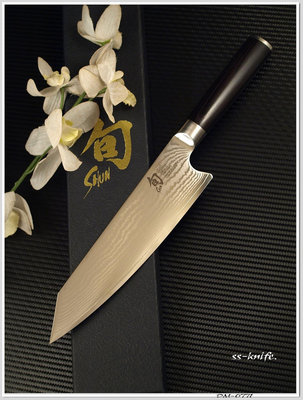 雙雄名家刀品新品 【旬】 DM-0771 劍型 牛刀 200mm 主廚刀型號：DM-0771