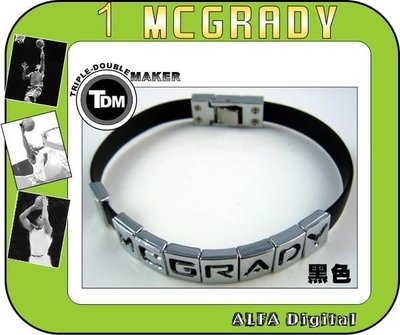 (免運費)TDM運動手環/籃球手環-搭配T-MAC Tracy McGrady NBA球衣穿著超搭!