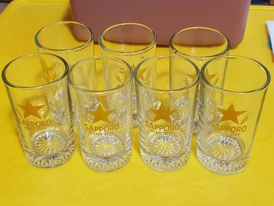收藏多年 日本限定SAPPORO 金標啤酒杯每個299+一元起標