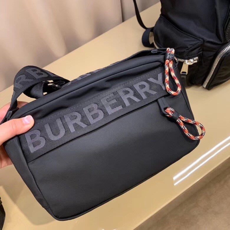 burberry logo detail crossbody bag