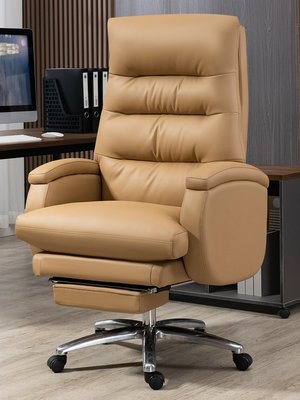 辦公椅人體工學可躺電腦椅家用靠背學習座電競沙發椅子真皮老板椅