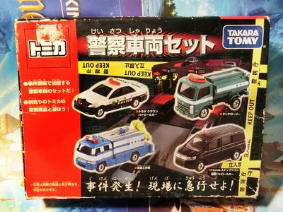 TOMICA 多美 合金小汽車 警察車輛組 4車入 套組 車組 TAKARA TOMY