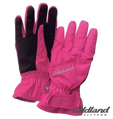 (登山屋)Wildland 荒野女PR棉防水防風觸控手套W2003-09桃紅色