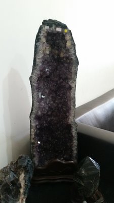 天然紫鈦晶洞 超七極光23紫晶洞41.8公斤kg 幽靈紫水晶 髮晶鈦晶手串 原石原礦激光柱   紫晶鎮 綠幽靈晶柱玉石