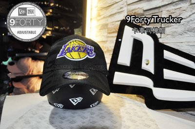 New Era x LA Lakers 9Forty Trucker 洛杉磯湖人隊940鴨舌卡車司機帽