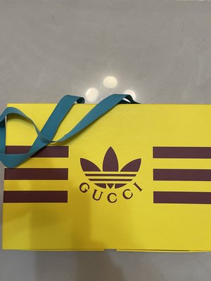 Gucci X Adidas gucci古馳 愛迪達 專櫃 專屬聯名紙盒/禮盒 中型紙盒