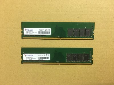 威剛 DDR4 2400 8G*2=16G 記憶體 單面 AD4U240038G17-B