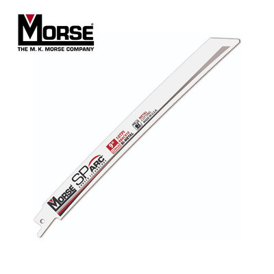 【達利商城】美國 摩斯 MORSE 軍刀鋸片 弧形鋸片 RBAC610 6吋 切割不鏽鋼 10齒 5支裝