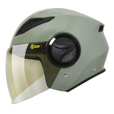 《JAP》THH T318S 素色 秋瑟綠  雙層鏡 內襯全可拆洗 半罩安全帽📌折價300元