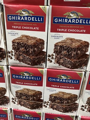 好市多代購 Ghirardelli Triple 巧克力布朗尼預拌粉 3.4公斤