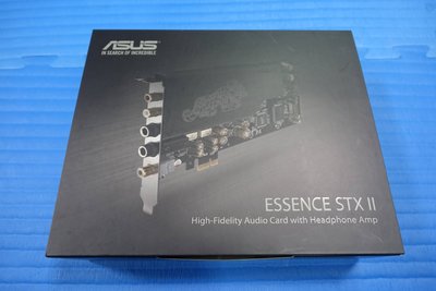 ASUS Essence STX II 神獸卡 7.1聲道 盒裝 配件 完整 華碩 老虎卡 2代 高保真RCA輸出公司貨