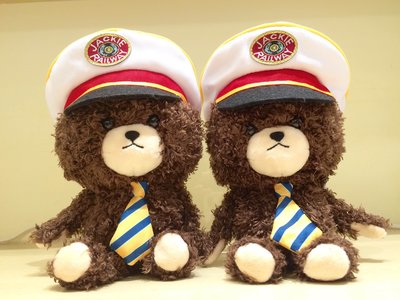 ***日本帶回***the bears school小熊學校可愛JACKIE傑琪東京車站店限定版白帽站長♪♪♪