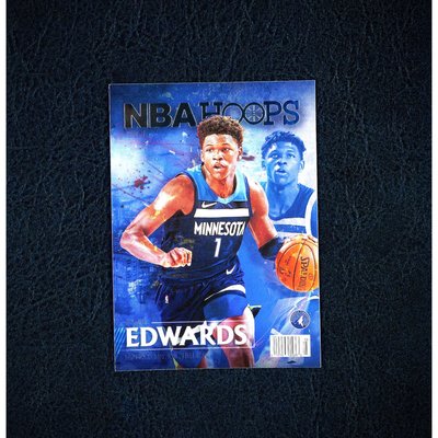 (RC)灰狼狀元 Anthony Edwards 美炸雜誌NBA Hoops Special Rookie版新人RC球員卡 2020-21 蟻人