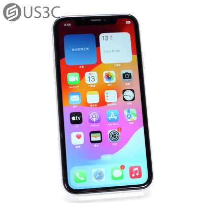 【US3C-台南店】【一元起標】Apple iPhone XR 256G 6.1吋 白色 觸覺回饋觸控 A12仿生晶片 光學影像穩定功能 二手手機