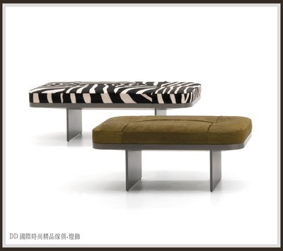DD 國際時尚精品傢俱-燈飾Minotti CLIVE Panca(復刻版)訂製 沙發長椅