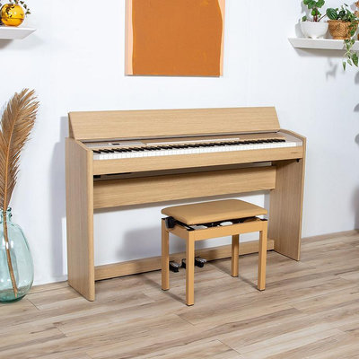 【升昇樂器】Roland F701 電鋼琴/窄身/4代琴鍵/藍芽app/藍芽喇叭