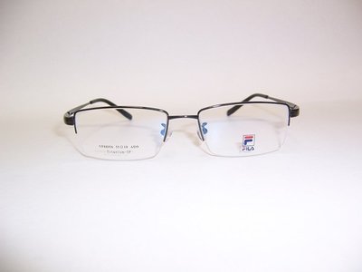 光寶眼鏡城(台南 ) FILA 世界知名義大利運動休閒品牌眼鏡*回饋價,加寬,純鈦IP半邊 VF88056 / AD9
