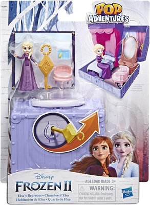 冰雪奇緣2 基本場景遊戲組 艾莎 Elsa 艾莎與臥室 Disney 迪士尼 Frozen 冰雪奇緣 孩之寶 在台現貨