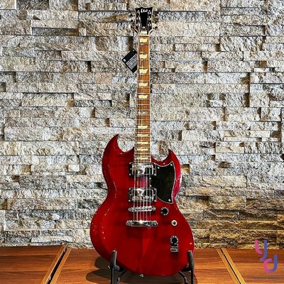 分期免運 贈千元配件 LTD Viper 256 STBC SG型 電 吉他 ESP 副廠 公司貨 可切單雙 經典 紅色