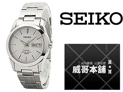 【威哥本舖】日本SEIKO全新原廠貨【附原廠盒】 SGG713P1 時尚全鋼藍寶石水晶鏡面潛水錶