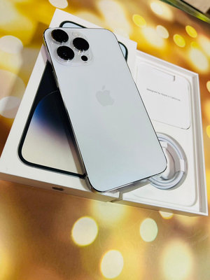 💜店內展示品💜台灣公司貨️店內展示機️🍎 Apple iPhone 14 Pro Max128G銀色🍎