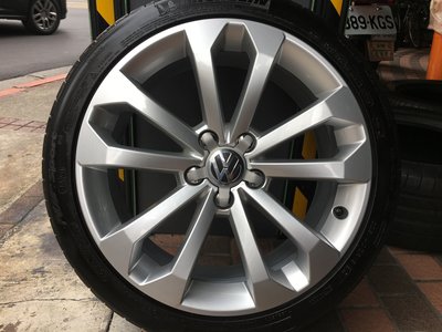 Audi 原廠18吋含胎 VW Tiguan passat Caddy T4 Touran Tiguan Golf 福斯