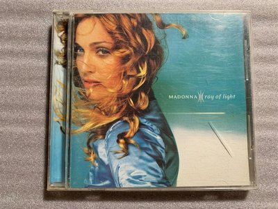 跨世紀女皇-瑪丹娜-光芒萬丈 二手專輯CD（台灣版）Madonna - Ray of Light Album CD