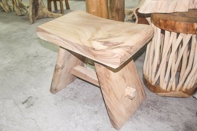 【自然屋精品】印尼雨木壽司椅 南美胡桃木 雨木 琥珀木 雨豆樹 椅子 高椅 桌椅 傢俱 木製傢俱