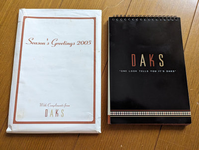 2005 英國時尚品牌DAKS年曆