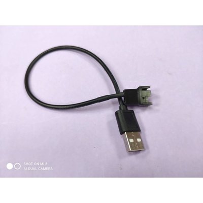 小白的生活工場*風扇電源轉接線(大4/3PIN/4PIN PWM轉USB) (供電俠3)線長30CM