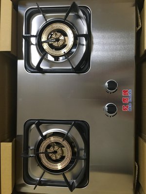 龍慶廚具  熱銷現貨紅鷹牌RE-399白鐵直噴檯面瓦斯爐快速爐