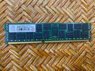 ^^華津電腦^^創見 DDR3 1333 8G REG ECC 雙面 伺服器專用記憶體 岡山可自取