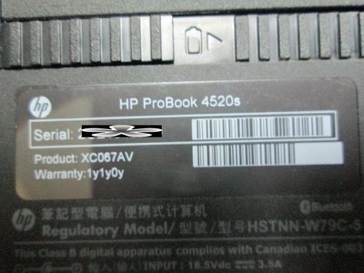 台中筆電維修：惠普 HP ProBook 4520s 筆電開機無反應,開機斷電,顯卡故障花屏,面板變暗.泡水主機板維修