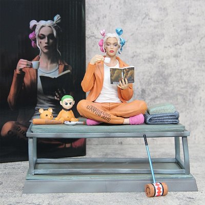 惠美玩品 歐美系列 其他 公仔 2306 X特遣隊 小隊 DC 哈莉 奎茵 小丑女 坐姿 盒裝