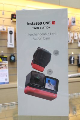 【日產旗艦】現金再優惠 Insta360 ONE R TWIN 雙鏡頭套組(含4K及全景) 公司貨
