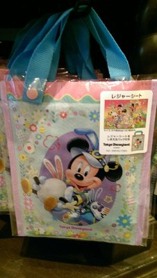 ***日本帶回***東京迪士尼 2017 EASTER 復活節 防水野餐墊 餐墊♪☆♪附提袋