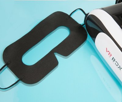 "黑色"VR通用型拋棄式眼罩 VR眼罩 一次性免清洗 衛生方便 接單製造 大量可議價 可以私詢