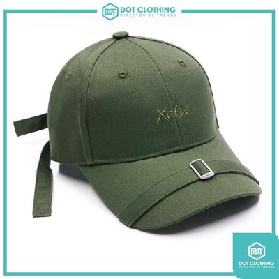 DOT聚點 XOTIC GEAR DOUBLE STRAP CAP 台灣自創品牌 復古 老帽 前扣環 刺繡 4色 軍綠