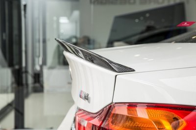 【政銓企業有限公司】BMW F82 M4 專用 3D款 高品質 抽真空 碳纖維 卡夢 CARBON 尾翼 現貨供應