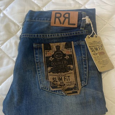 Ralph Lauren RRL 美國品牌 DOUBLE RL 牛仔褲 (W32 x L32)美國製