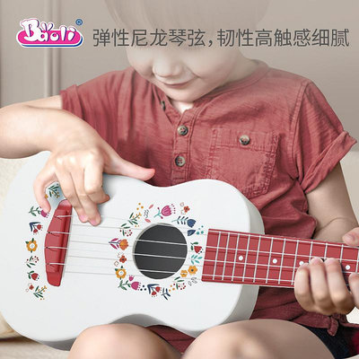 吉他寶麗尤克里里兒童吉他玩具女孩男初學者小提琴仿真可彈奏寶寶樂器