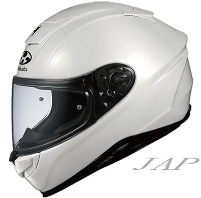 《JAP》OGK KABUTO 空氣刀5 AEROBLADE 5 素色 白 安全帽全罩📌折價200元
