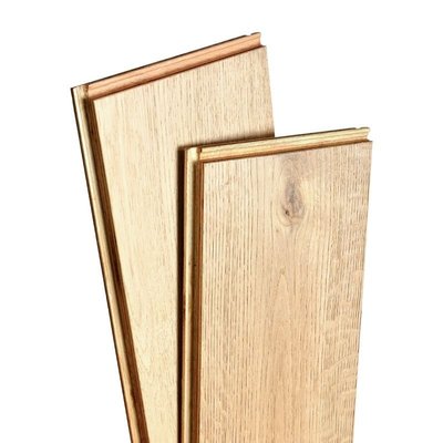 甄木匠 北歐橡木 三層實木復合木地板家用地暖防水E0多層原木地板~特價