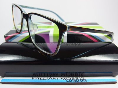 信義計劃 眼鏡 全新真品 WILLIAM MORRIS 眼鏡 膠框方框 亞洲版 超越 Paul Smith YSL BV