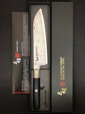 「工具家達人」 三昧 墨流 三德刀 料理刀 日本製 ZANMAI 菜刀