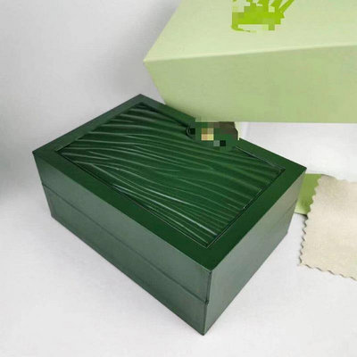 勞 力手錶盒子木質包裝綠水鬼 黑水鬼 手錶包裝盒波浪紋禮品包裝