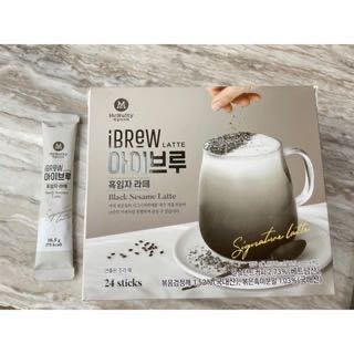 現貨 韓國🇰🇷McNulty Coffee Ibrew黑芝麻拿鐵 黑芝麻牛奶16.5g×1入 黑芝麻沖泡飲 黑芝麻沖